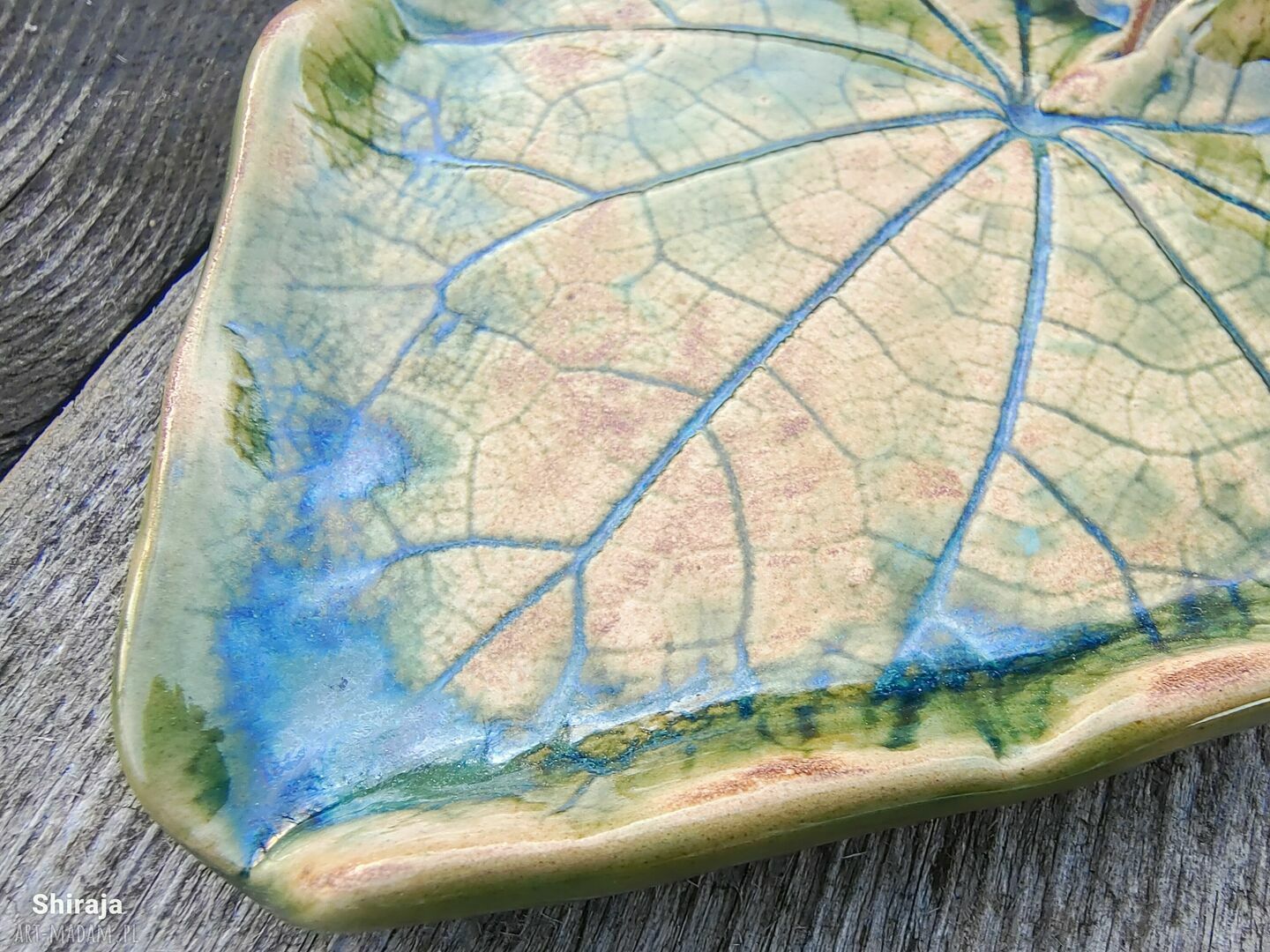 Talerzyk ceramiczny Malwa Serce - podstawka na biżuterię i tealight