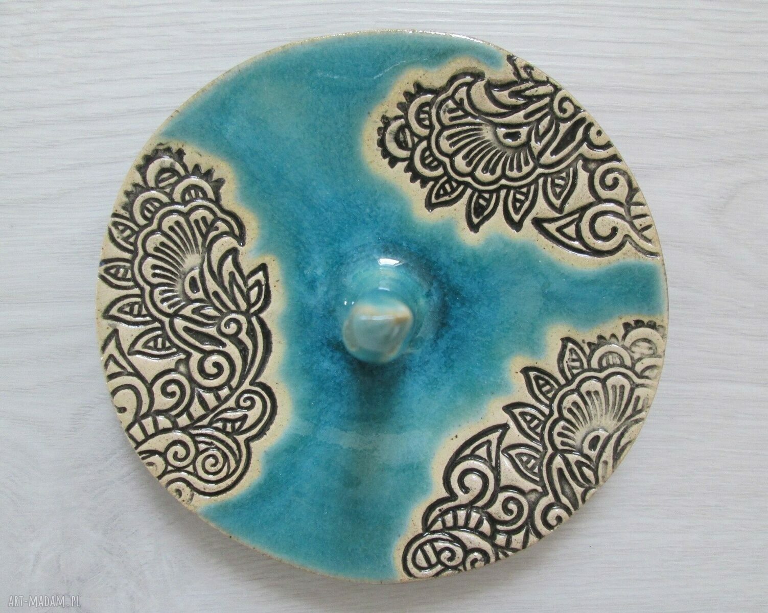 Ceramiczny talerzyk na biżuterię