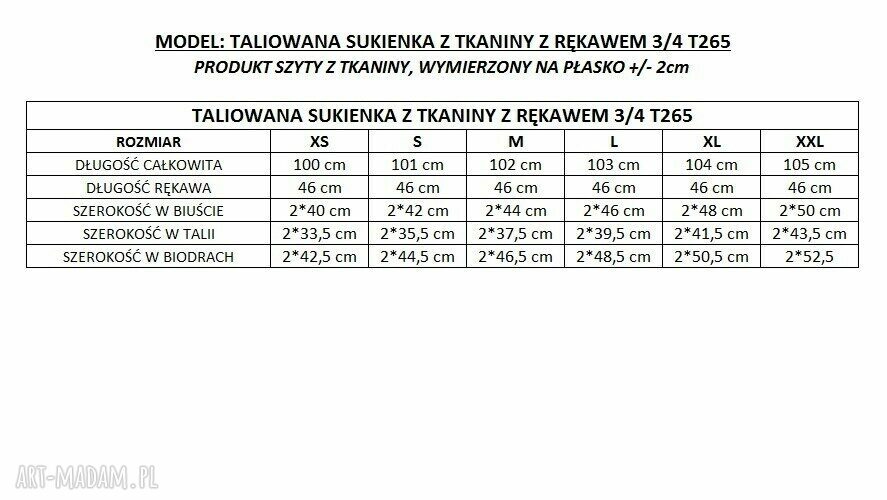 Taliowana sukienka z zaszewkami T265 czarna - rękaw 3/4