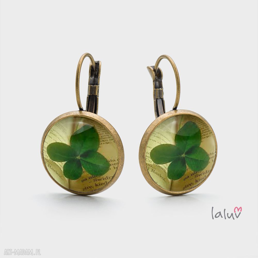 Laluv wiszące kolczyki Lucky z podkową - symbol szczęścia i dobrego stylu