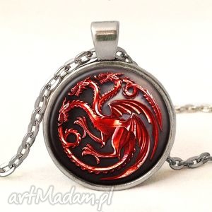 targaryen gra o tron - medalion z łańcuszkiem