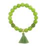 autorskie bransoletki tassel lime