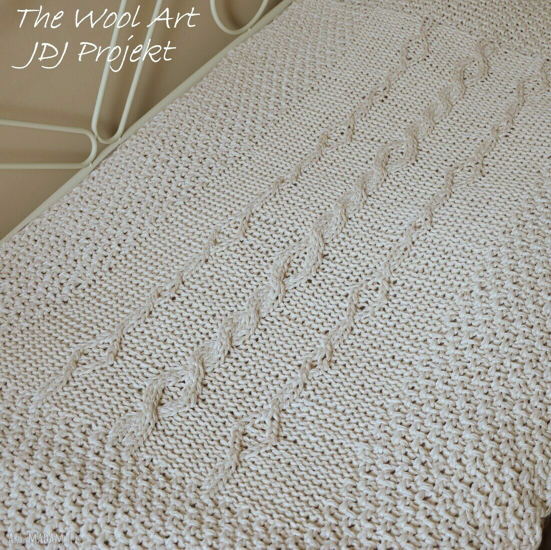 dom: Komplet 2 pledy, 3 poszewki ZAMÓWIENIE P. AGATA ręcznie zrobione