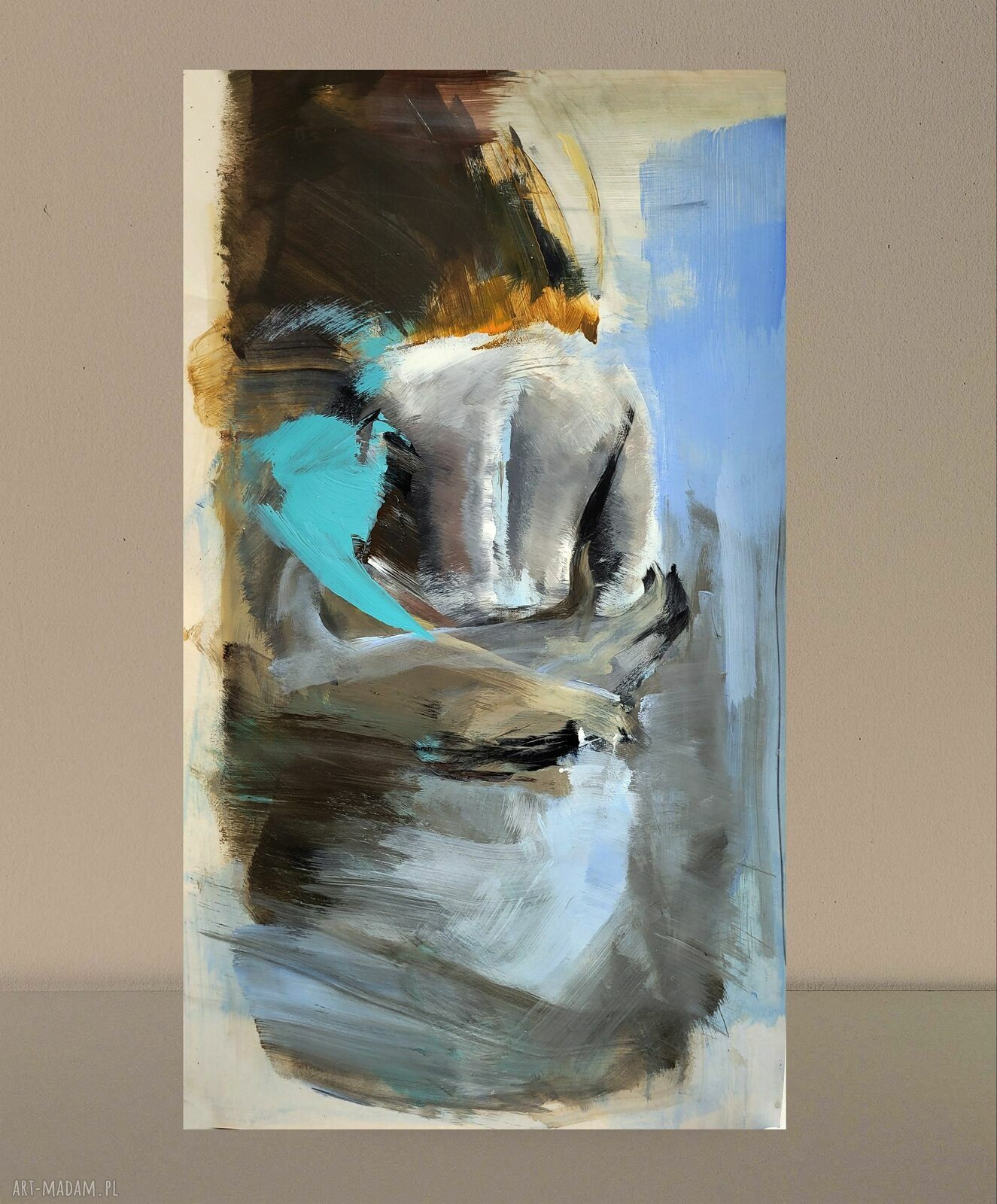Terqua 50x80 cm - obraz Louka z drukiem fine art i akrylem
