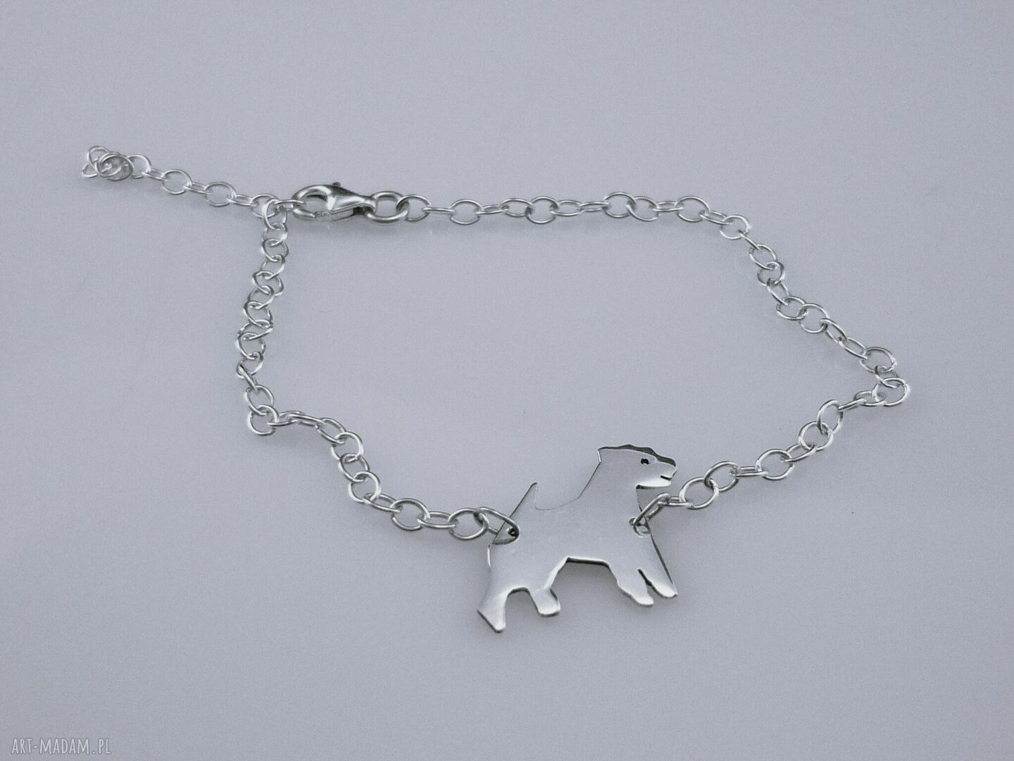 Terrier walijski - srebrna bransoletka 925 nr 8