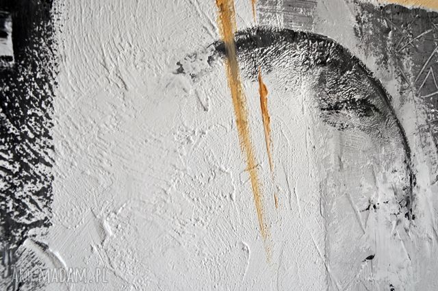 The Arrow 2 - abstrakcyjny duży obraz akrylowy na płótnie 140 x 100 cm (diptych)