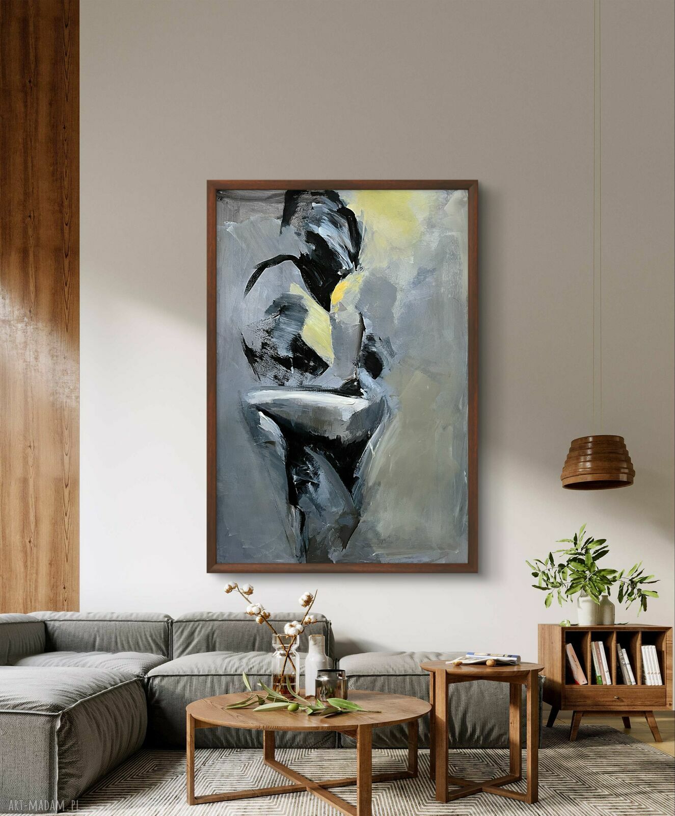 The Lovers - obraz pary kochanków 100x70 cm do salonu i sypialni
