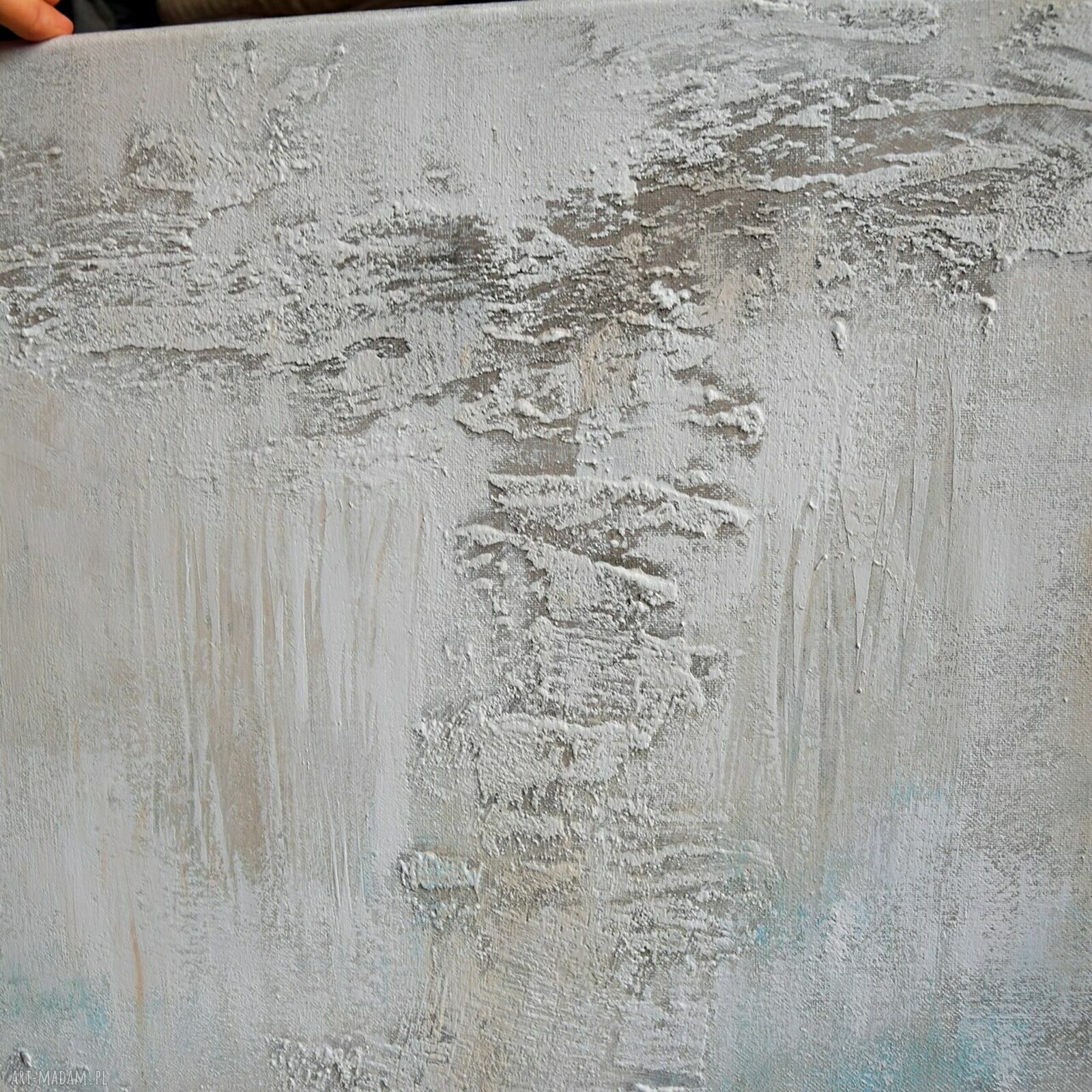 Tierra el Hierro 5 - nowoczesny obraz abstrakcyjny 80x100 cm (ręcznie malowany)