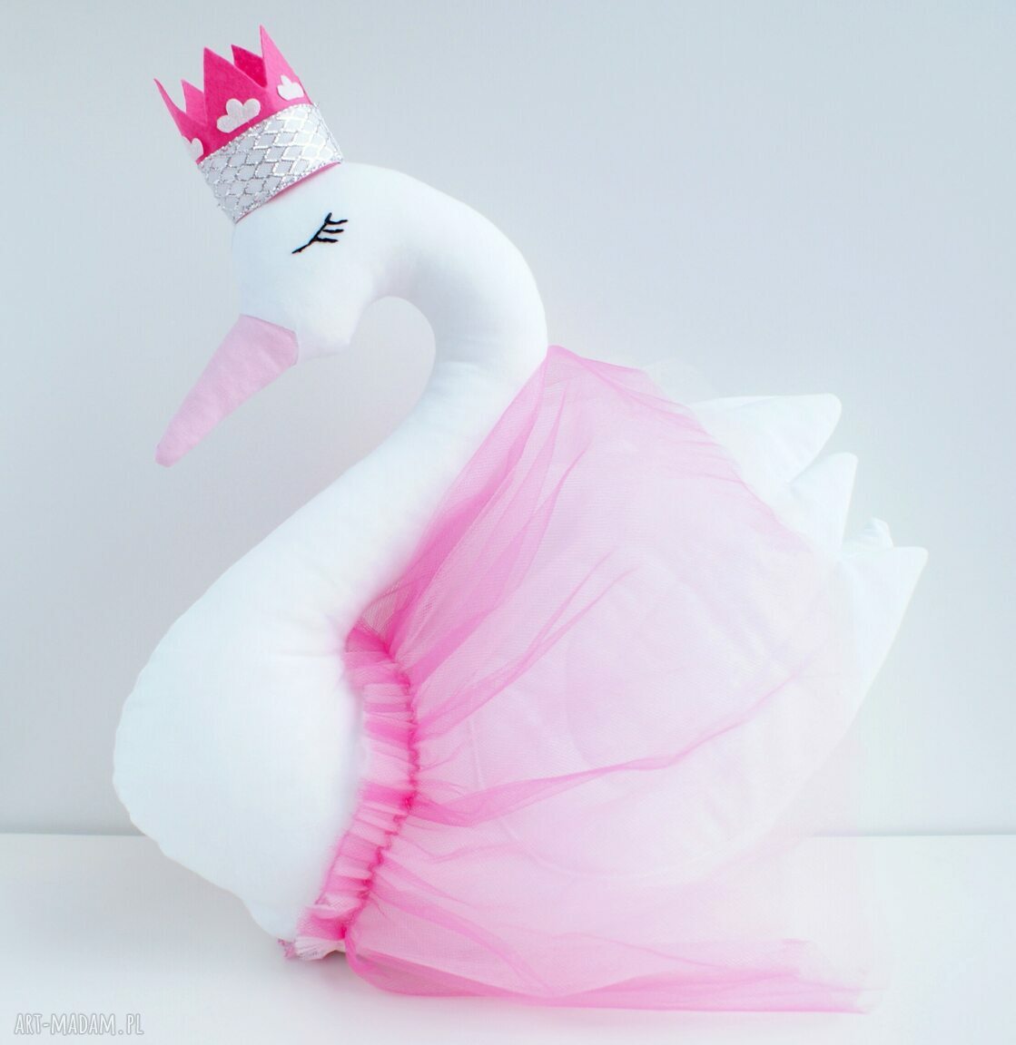 pokoik dziecka: ŁABĘDŹ PRZYTULANKA DEKORACJA Autorskie