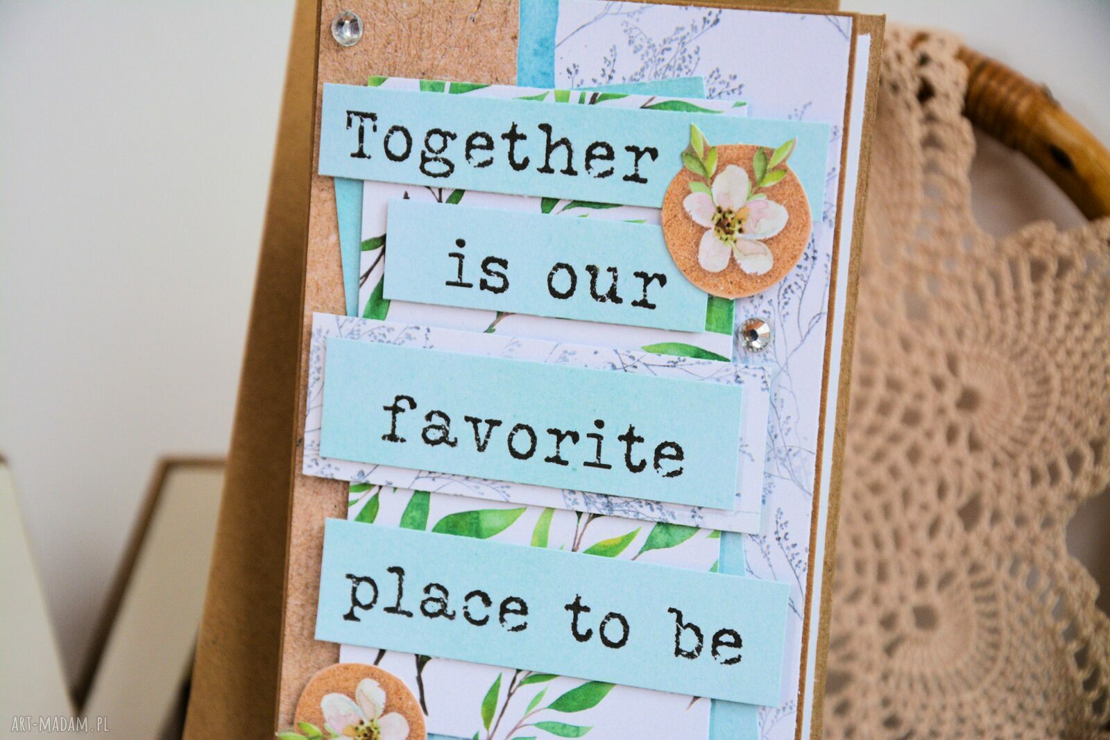 Kartka - Together is our favorite place to be