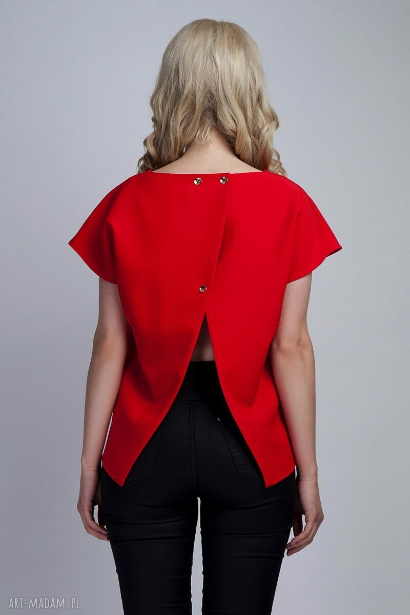 Top, BLU123 czerwony