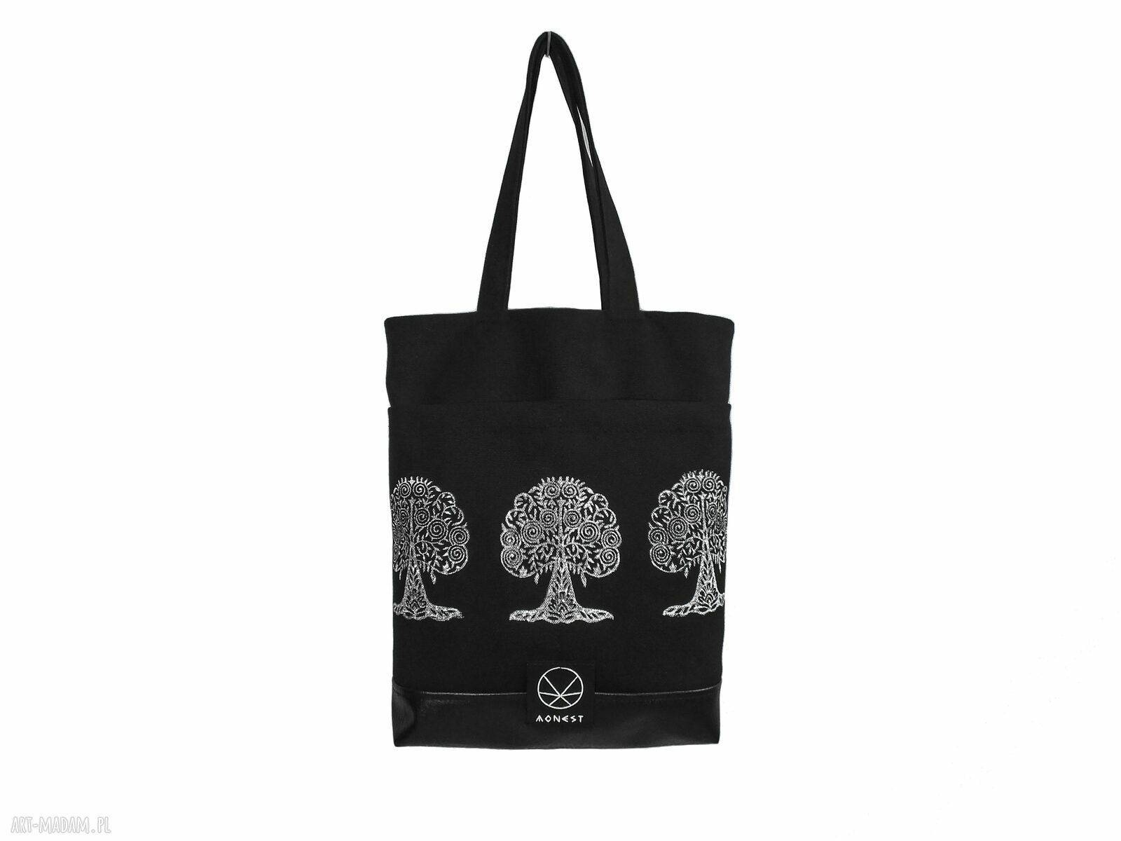 Torba bawełniana płocienna wzór bodhi tree