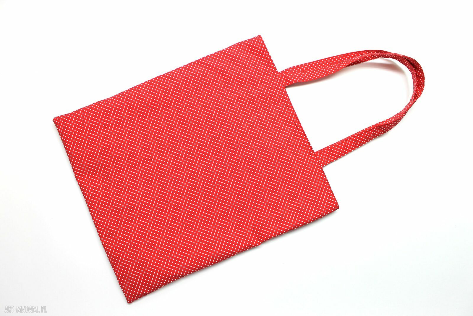 Torba bawełniana - kropeczki i ornament