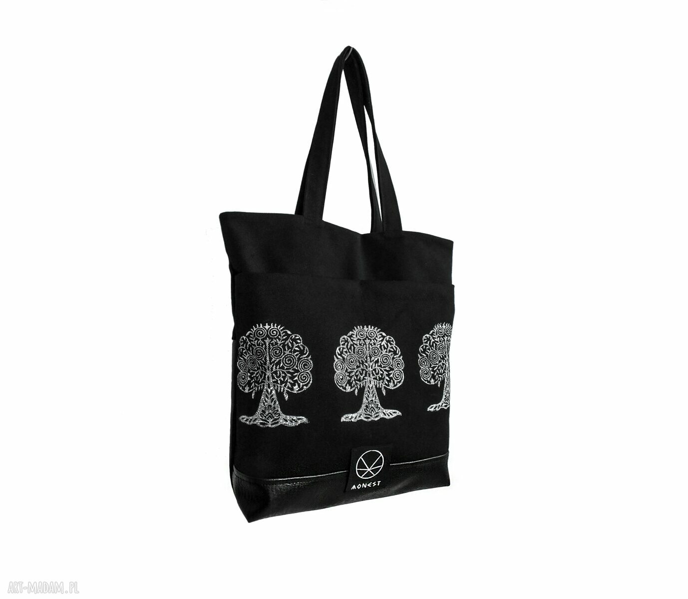 Torba bawełniana płocienna wzór bodhi tree