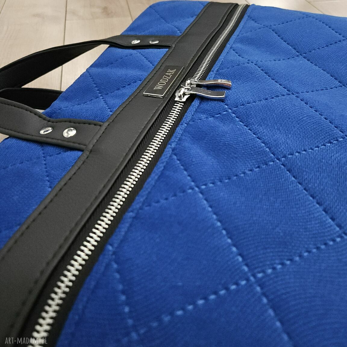 na laptopa: Torba biznesowa Melania chabrowa Ręczne wykonanie