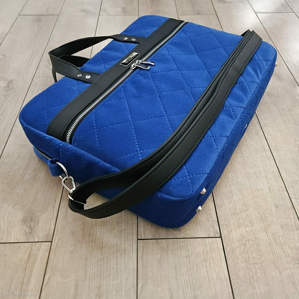 na laptopa: Torba biznesowa Melania chabrowa Ręczne wykonanie