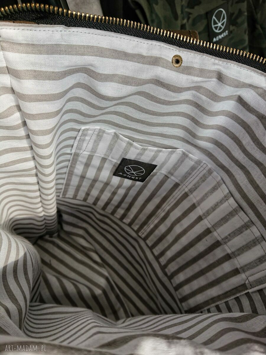 Torba Double Khaki Canvas