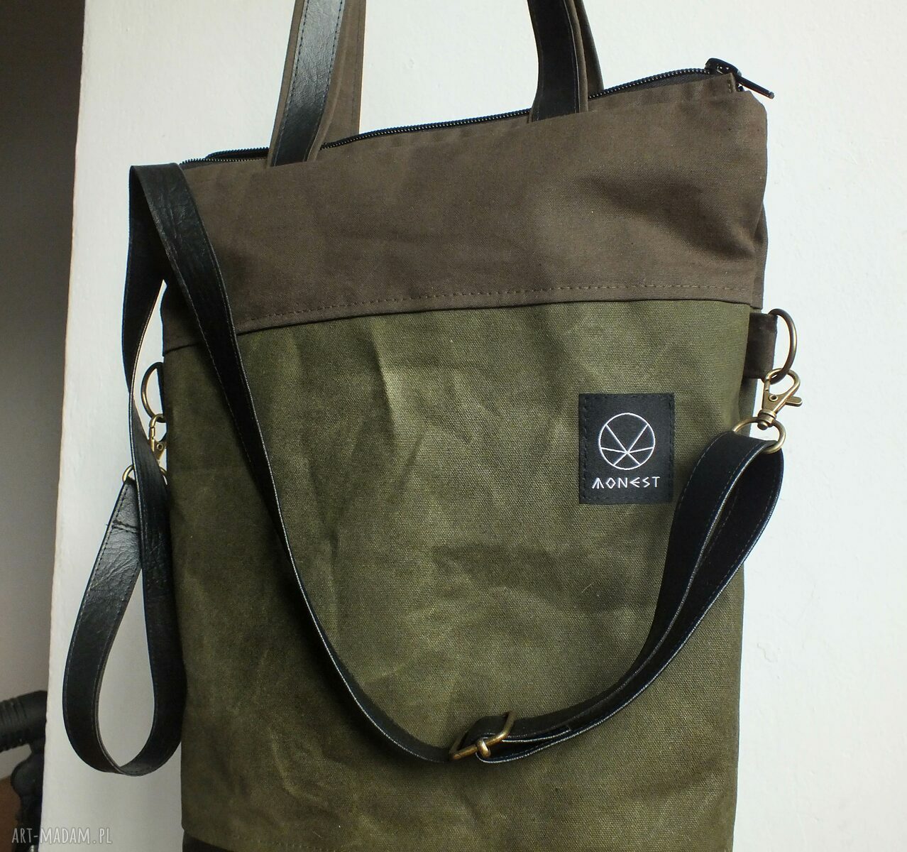 Torba Double Khaki Canvas