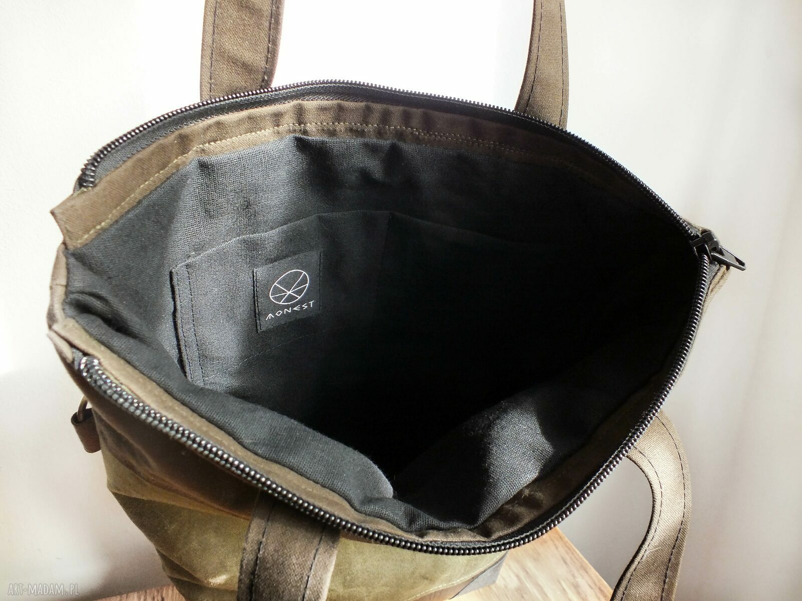 Torba Double Khaki Canvas