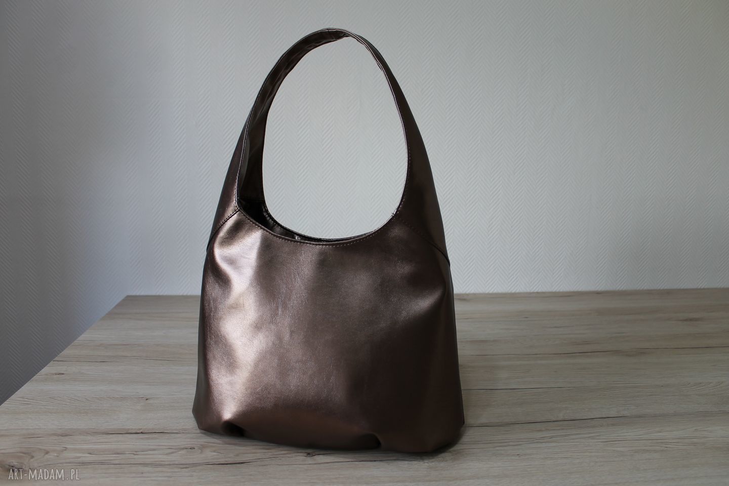 Torba Hobo - miedziana