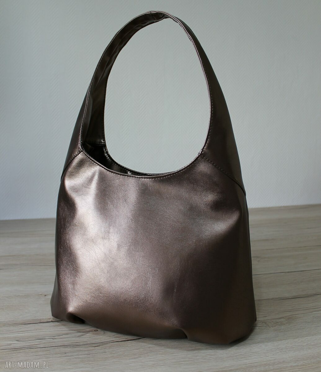 Torba Hobo - miedziana