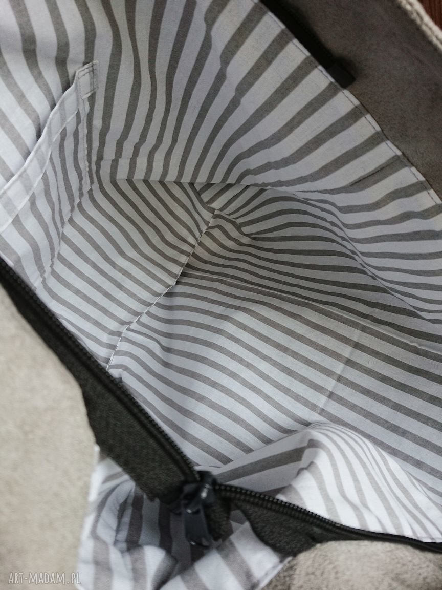 Torba hobo grafitowa