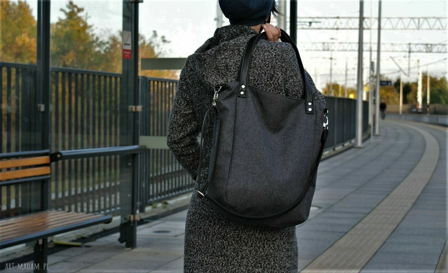 KlasIKS plecionka grafit Hand Made