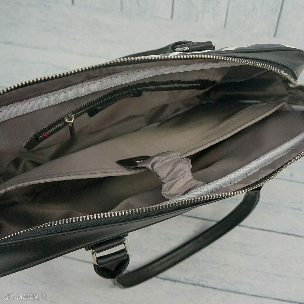 torba na laptopa zebra manzana