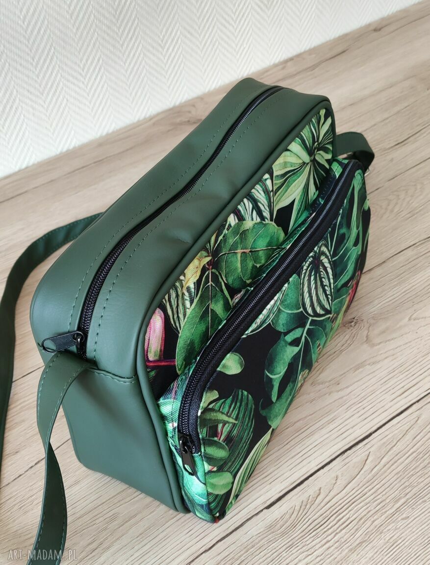 Torba miejska mini - kwiatowy mix, wodoodporna i pakowna
