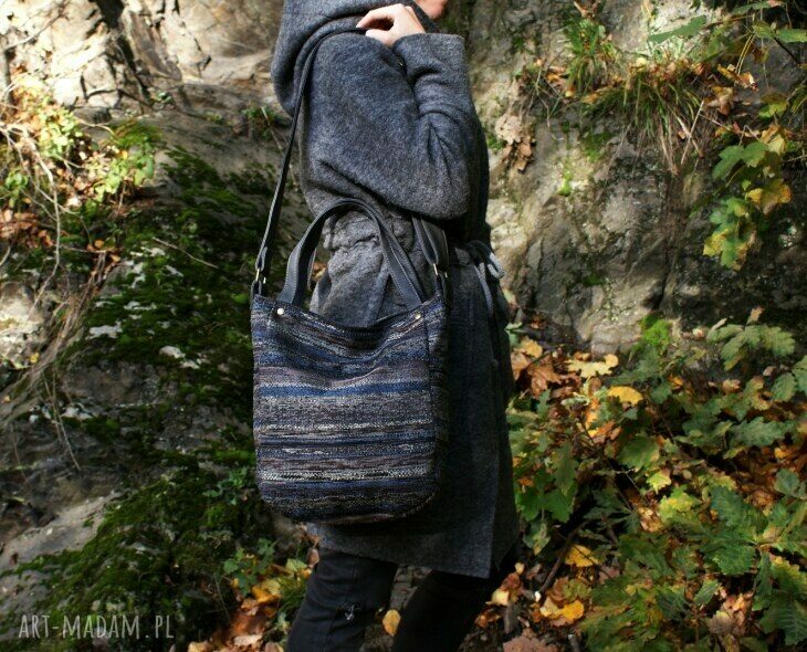 MinIKS vegan navaho grafit handmade