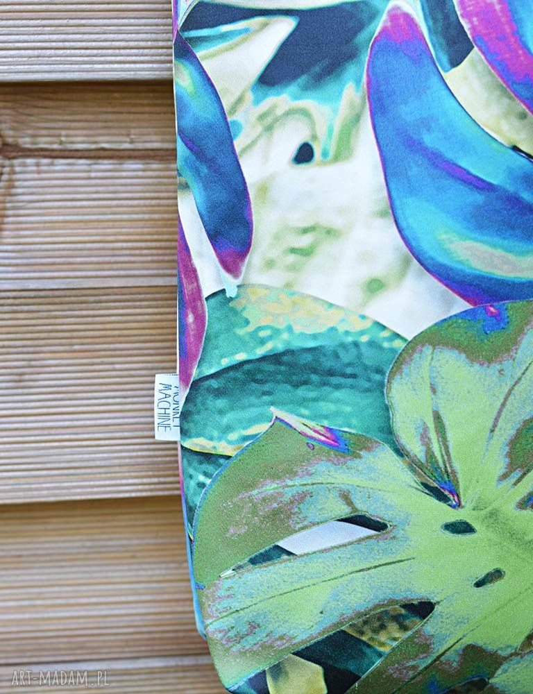 Torba na ramię Mr M Monstera Fluo - uszy z naturalnej skóry