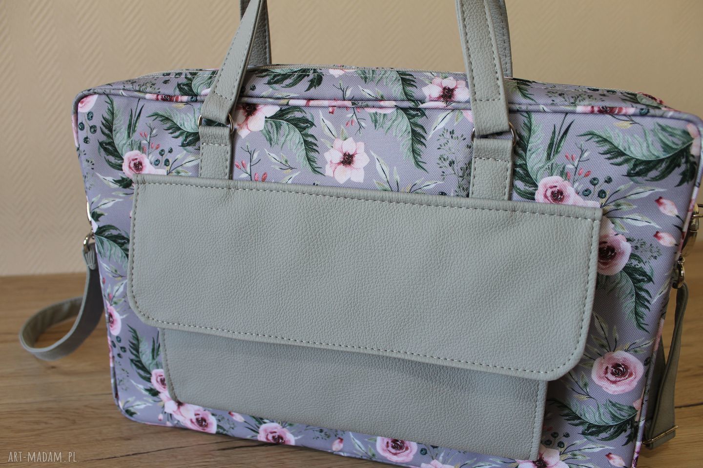 Torba na laptop 15,6 - polne kwiaty