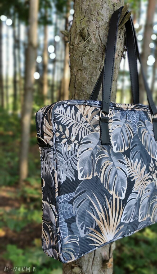 Torba na laptop Monstery 15,6 cala - ręcznie szyta case wodoodporna