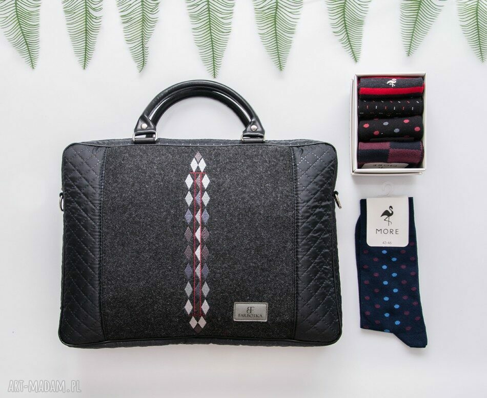 Torba na laptopa romby 452