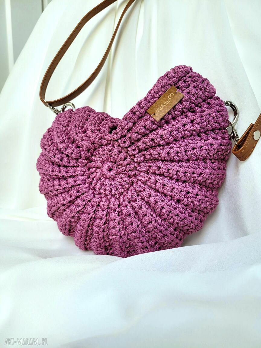 Brudnoróżowa torebka muszelka Seashell Bag MINI na lato