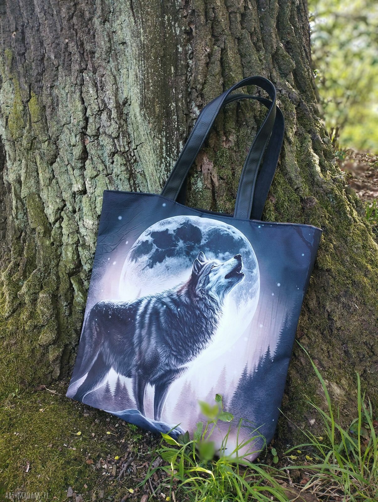 Torba shopper „Wycie do księżyca” - kolekcja Matka Natura