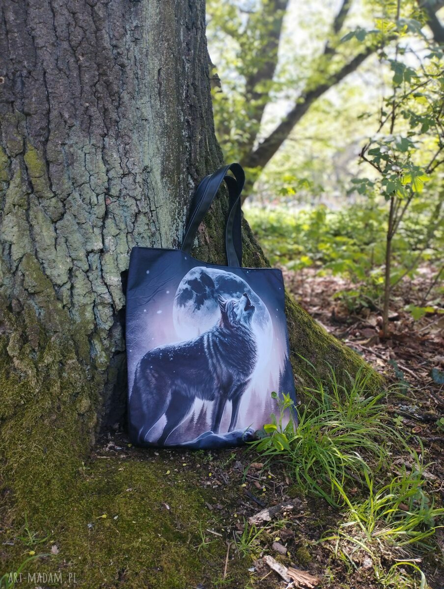 Torba shopper „Wycie do księżyca” - kolekcja Matka Natura