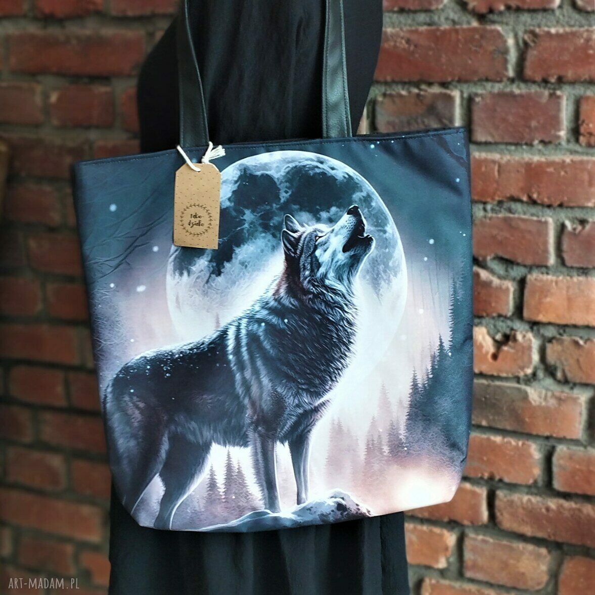 Torba shopper „Wycie do księżyca” - kolekcja Matka Natura