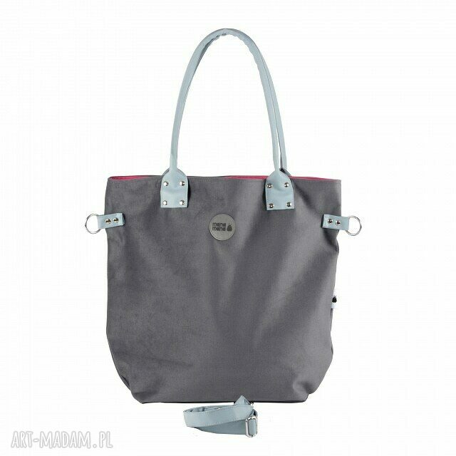 Torba Szara Light Blue Hand Made