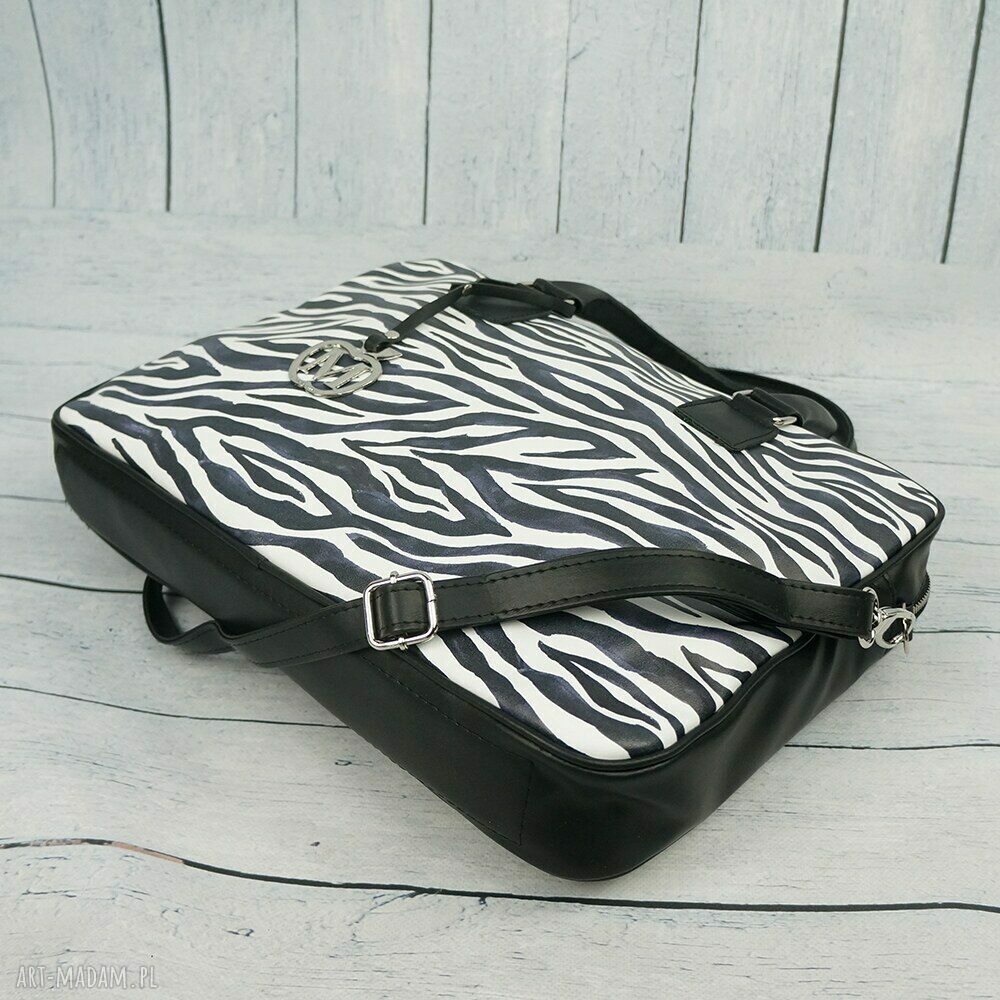 torba na laptopa zebra manzana