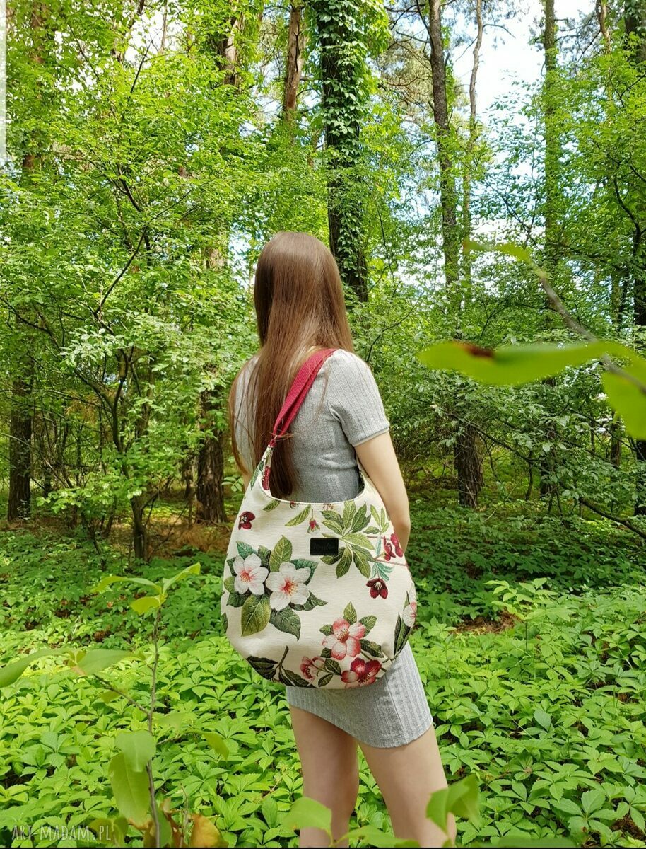 Torba worek kwiat jabłoni
