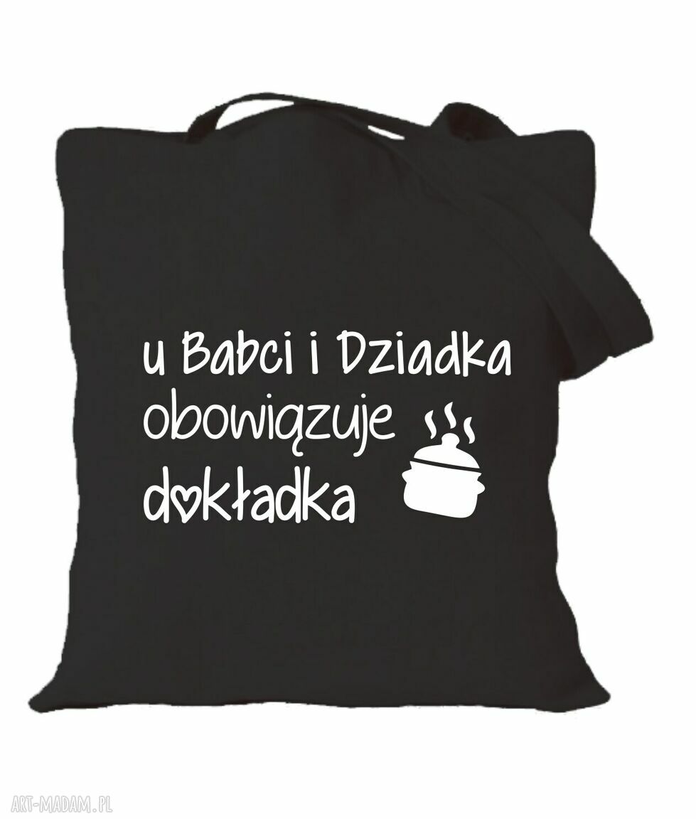 Torba z nadrukiem dla Babci - prezent od wnuków i wnuczki
