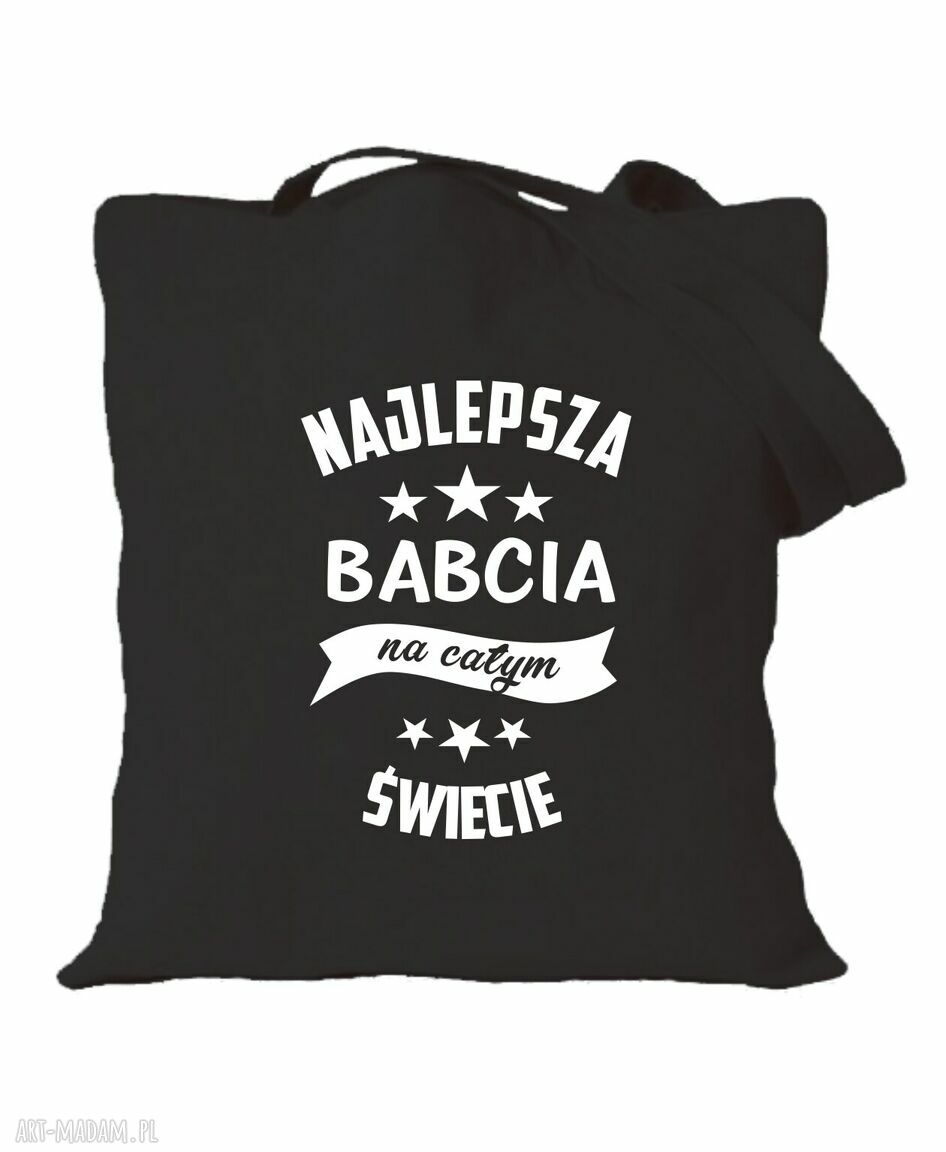 Torba z nadrukiem dla Babci - prezent od wnuków na Dzień Babci