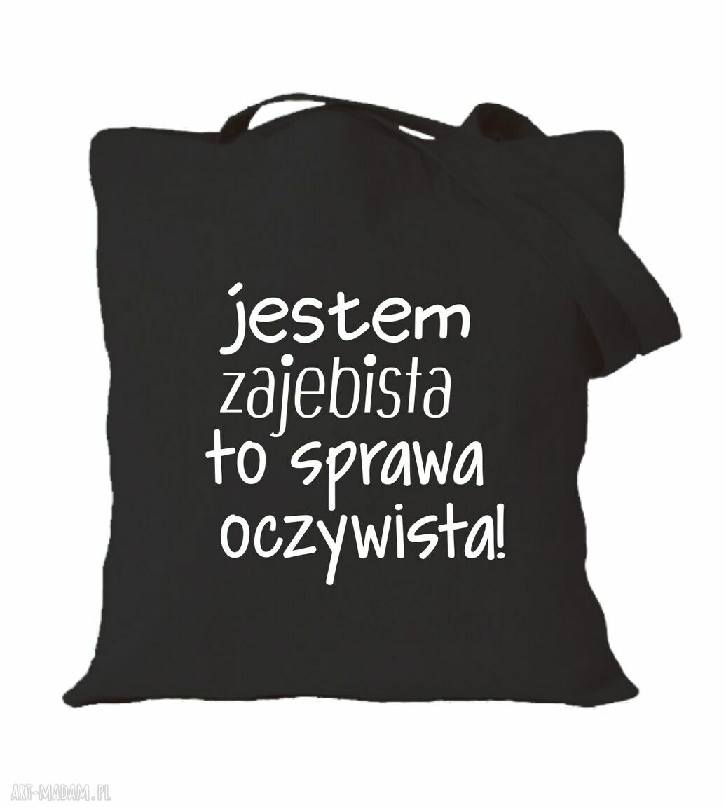 Torba z nadrukiem dla dziewczyny - praktyczny prezent na urodziny, walentynki i święta