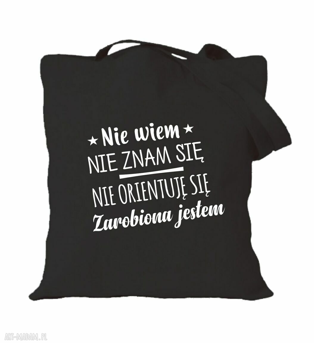 Torba z nadrukiem dla dziewczyny - prezent urodziny, walentynki i święta