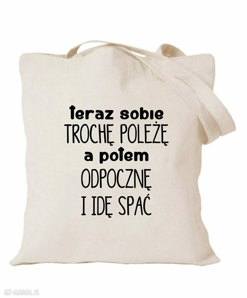 Torba z nadrukiem dla dziewczyny - prezent na urodziny, walentynki i święta