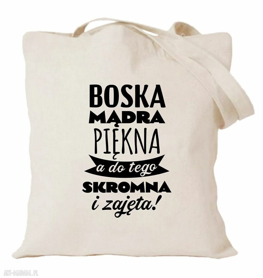 Torba z nadrukiem dla dziewczyny - prezent urodziny, walentynki i na zakupy