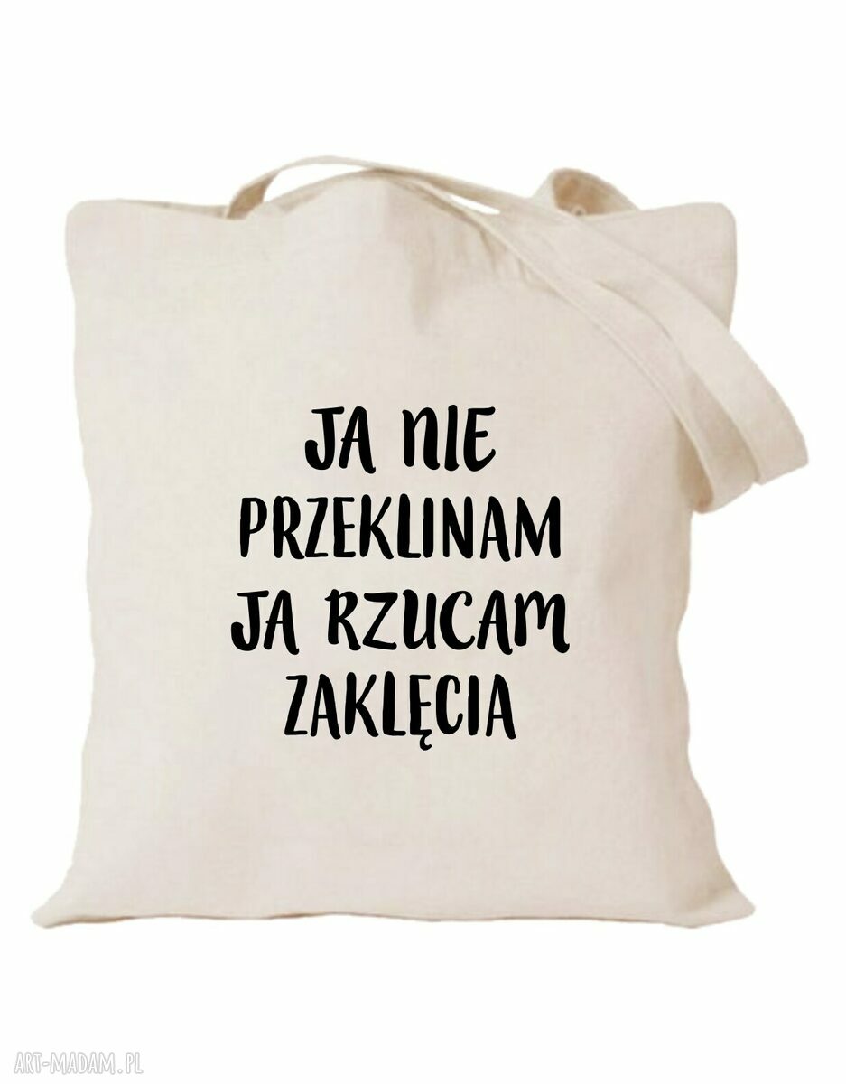 Torba bawełniana z nadrukiem dla dziewczyny - prezent na urodziny, walentynki i święta
