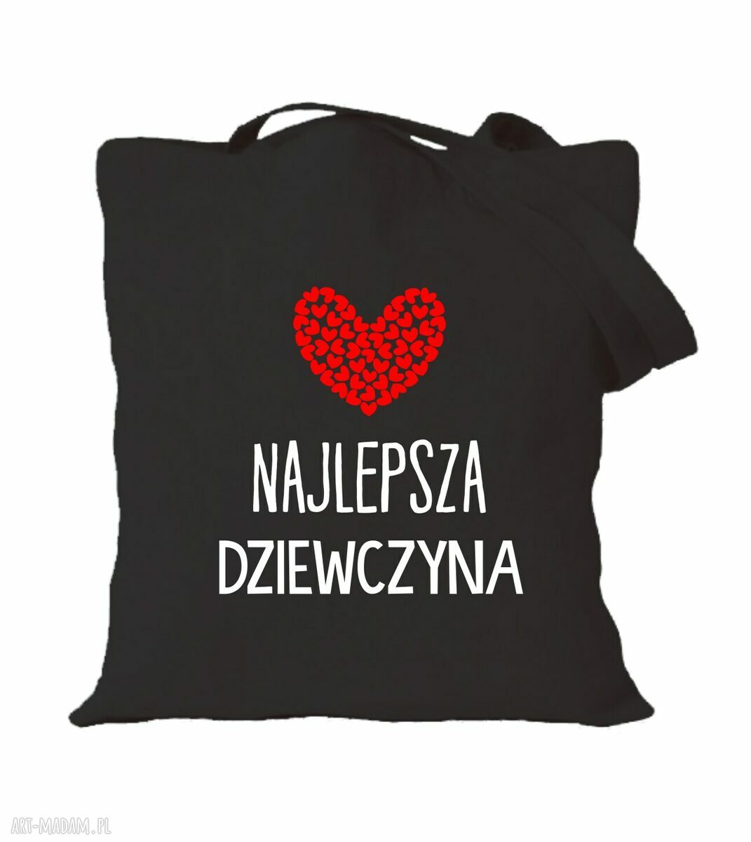 Torba z nadrukiem dla dziewczyny - prezent na urodziny, walentynki i święta