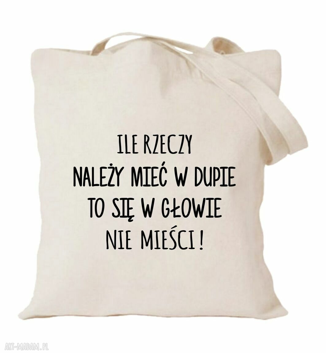 Torba z nadrukiem KORPO Mordor - śmieszne wzory na zakupy